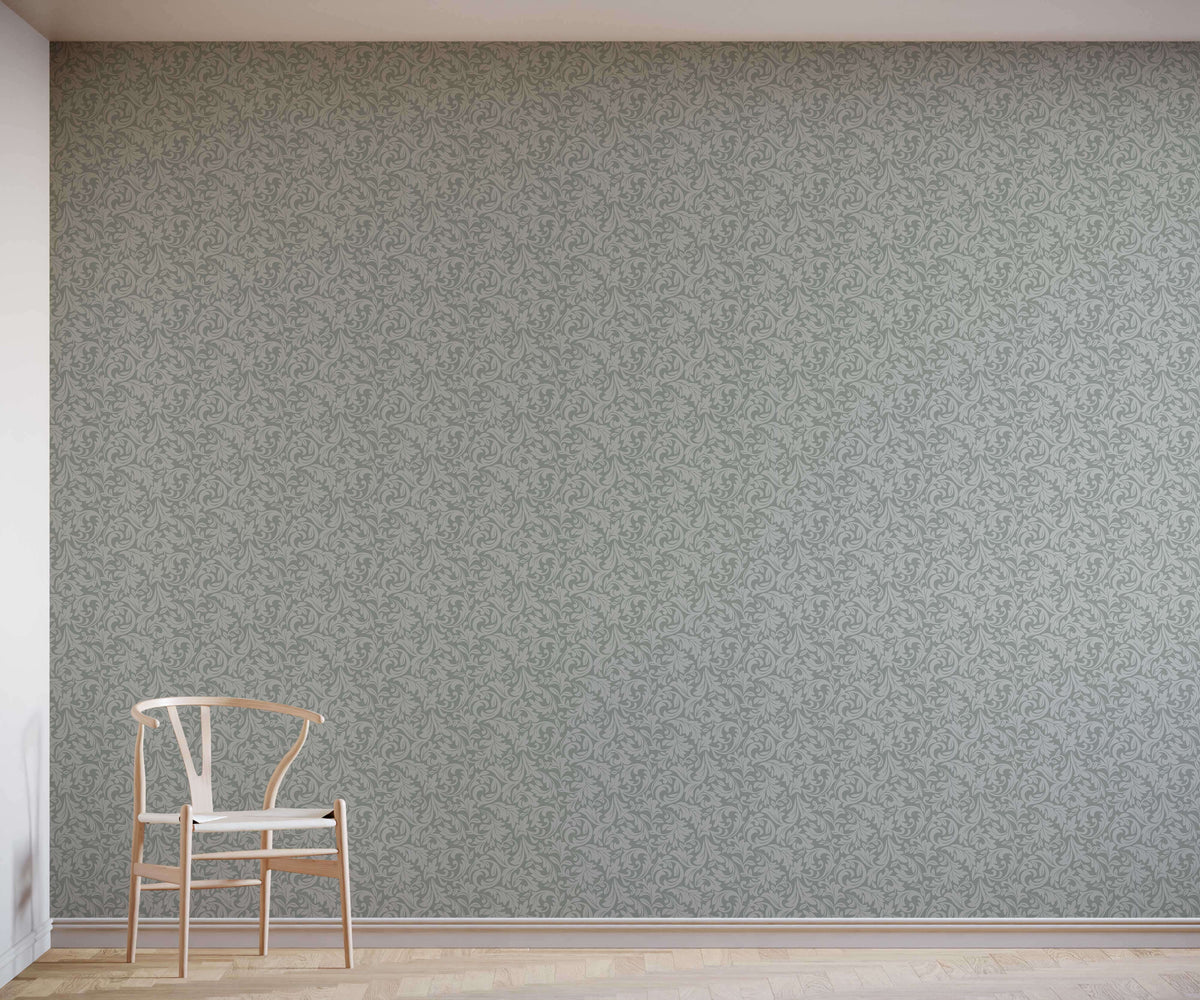 Florence Baroque Inspired Damask Patterned Wallpaper
