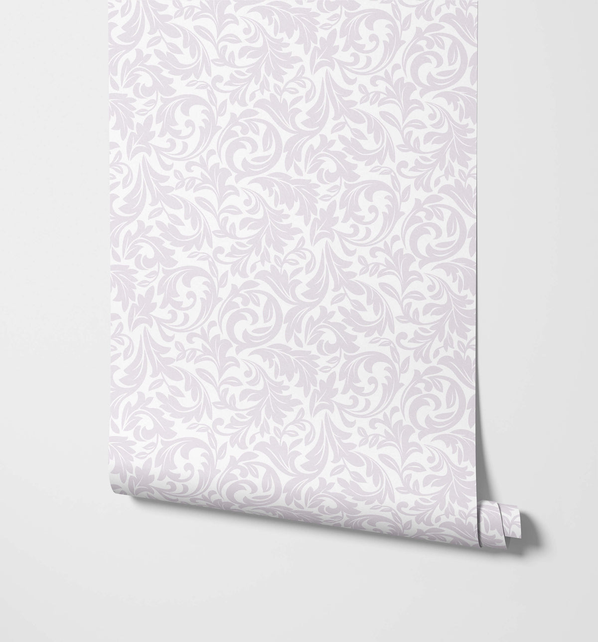 Florence Baroque Inspired Damask Patterned Wallpaper