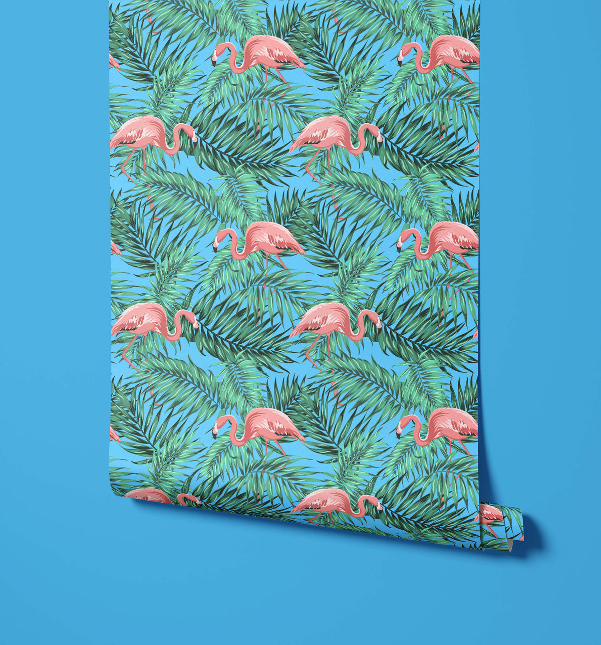 Floriga Transform Your Oasis Flamingo Wallpaper