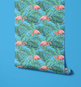 Floriga Transform Your Oasis Flamingo Wallpaper