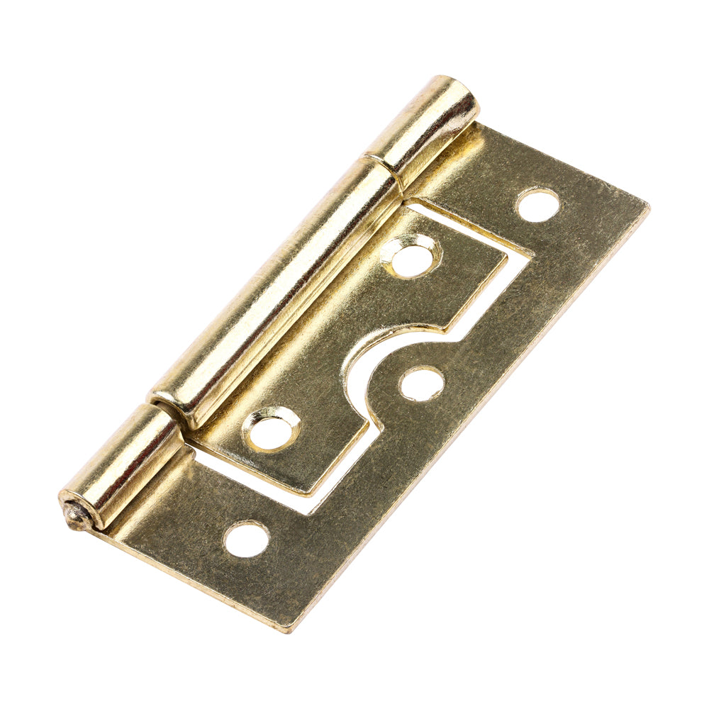 Flush Hinges - Electro Brass
