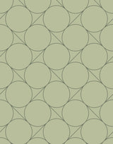 Focal Retro Charm Retro-style Circle Wallpaper