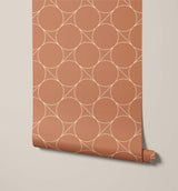 Focal Retro Charm Retro-style Circle Wallpaper