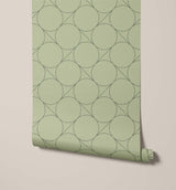 Focal Retro Charm Retro-style Circle Wallpaper