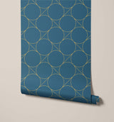 Focal Retro Charm Retro-style Circle Wallpaper