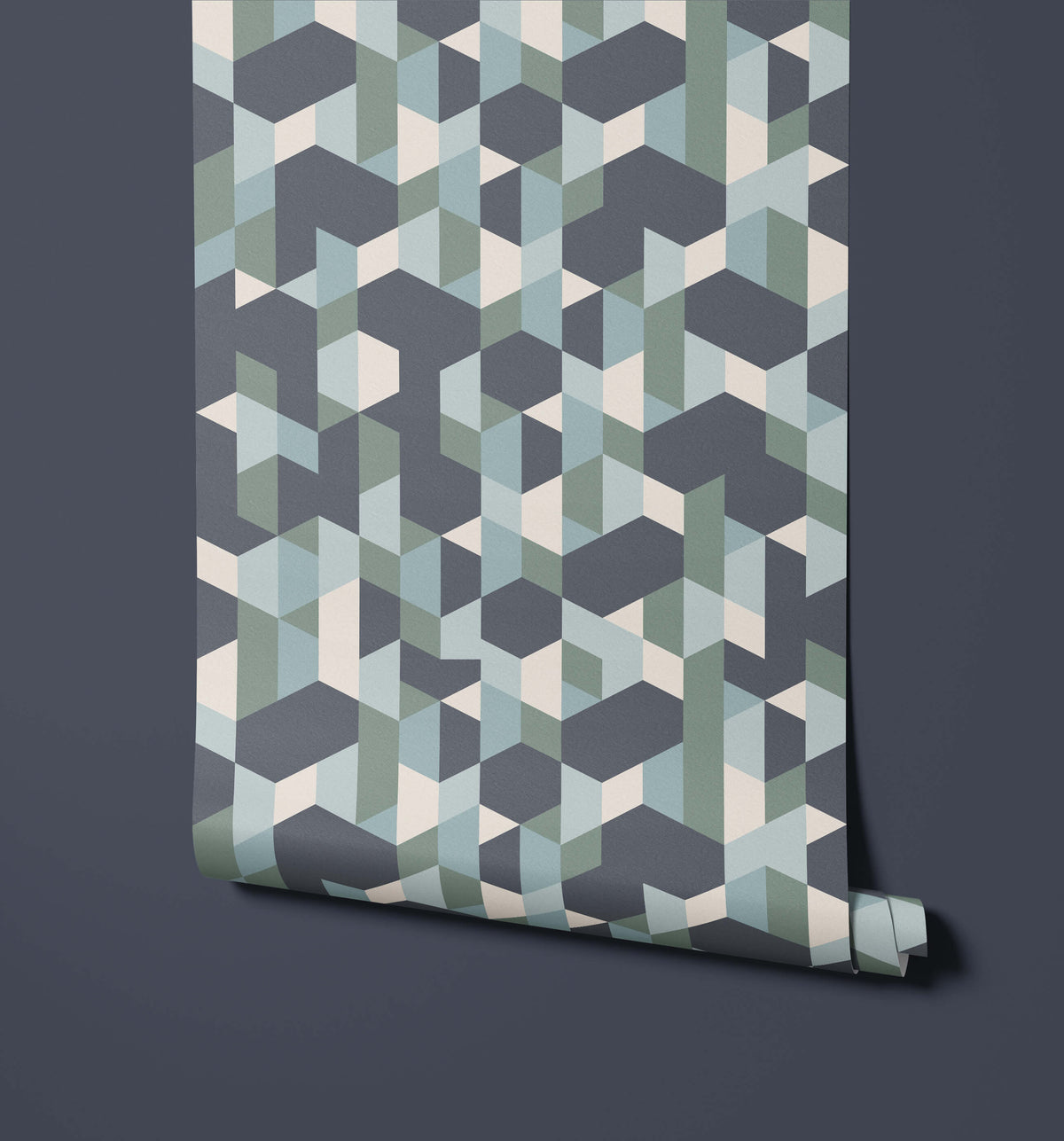Fraser Geometric Negative Positive Wallpaper