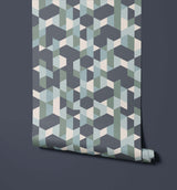 Fraser Geometric Negative Positive Wallpaper