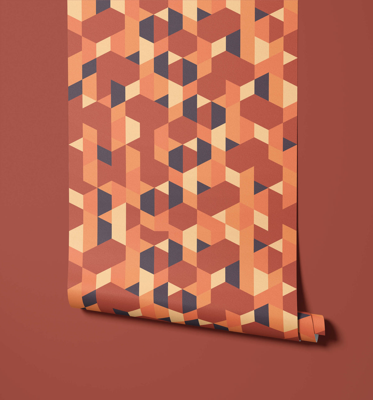 Fraser Geometric Negative Positive Wallpaper