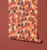 Fraser Geometric Negative Positive Wallpaper