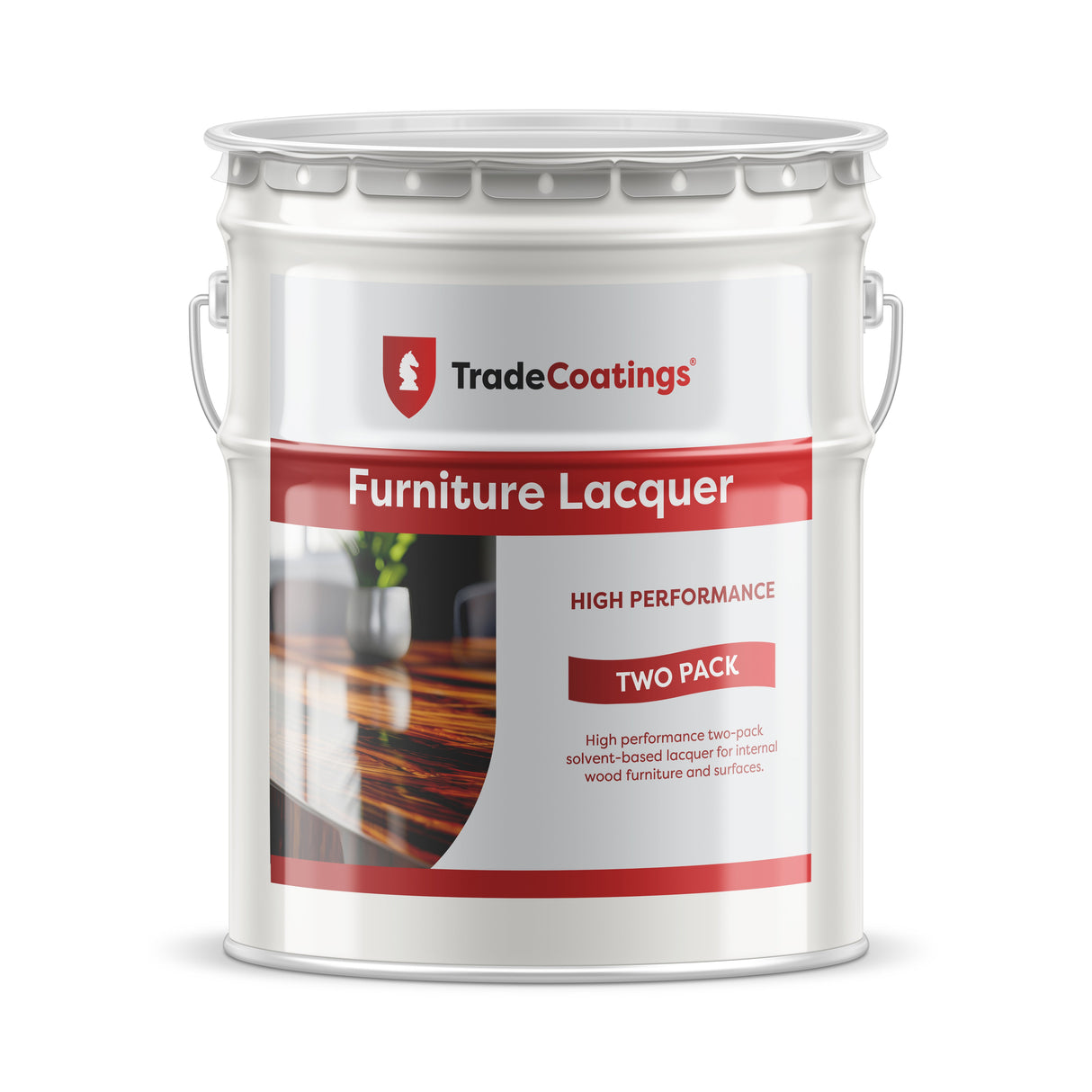 TradeCoatings Two Pack Furniture Lacquer for Wood, Doors & Cabinetry - 5/10/20L