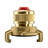 Geka Type Brass Claw Set – 13mm Barb and 1/2” Hose Connector