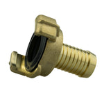 Geka Type Brass Claw Set – 19mm Barb and 1/2” Hose Connector