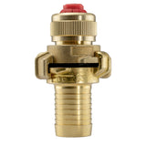 Geka Type Brass Claw Set – 19mm Barb and 1/2” Hose Connector