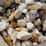 Gold & White Blend Gravel Chippings Bulk Bag