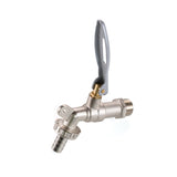 Wall Flange Kit 20mm MDPE - Lever Tap Hose Barb and Lever Lock