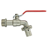Wall Flange Kit 32mm MDPE + Lever Tap 3/4" Barb