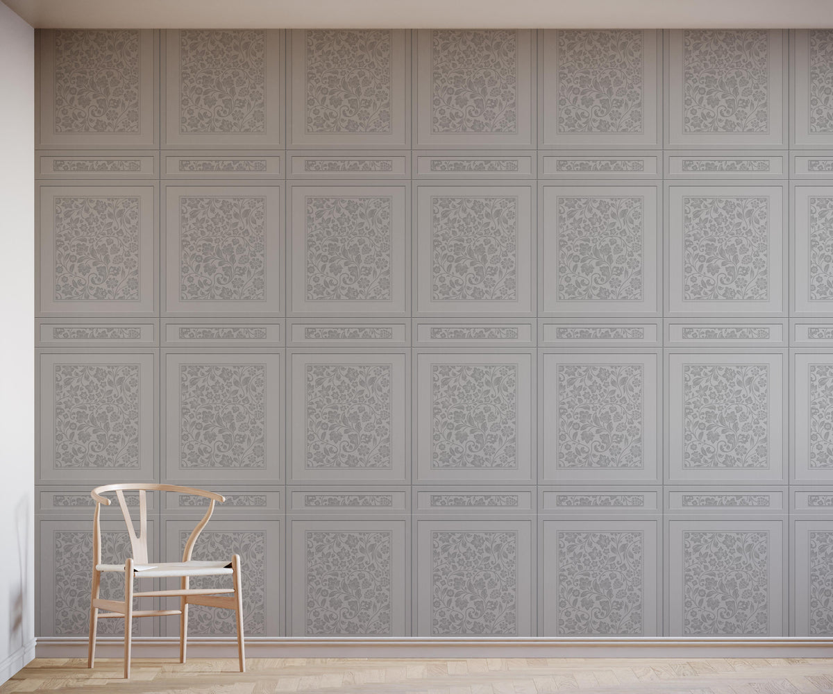 Gallo Faux Wood Panelling Wallpaper