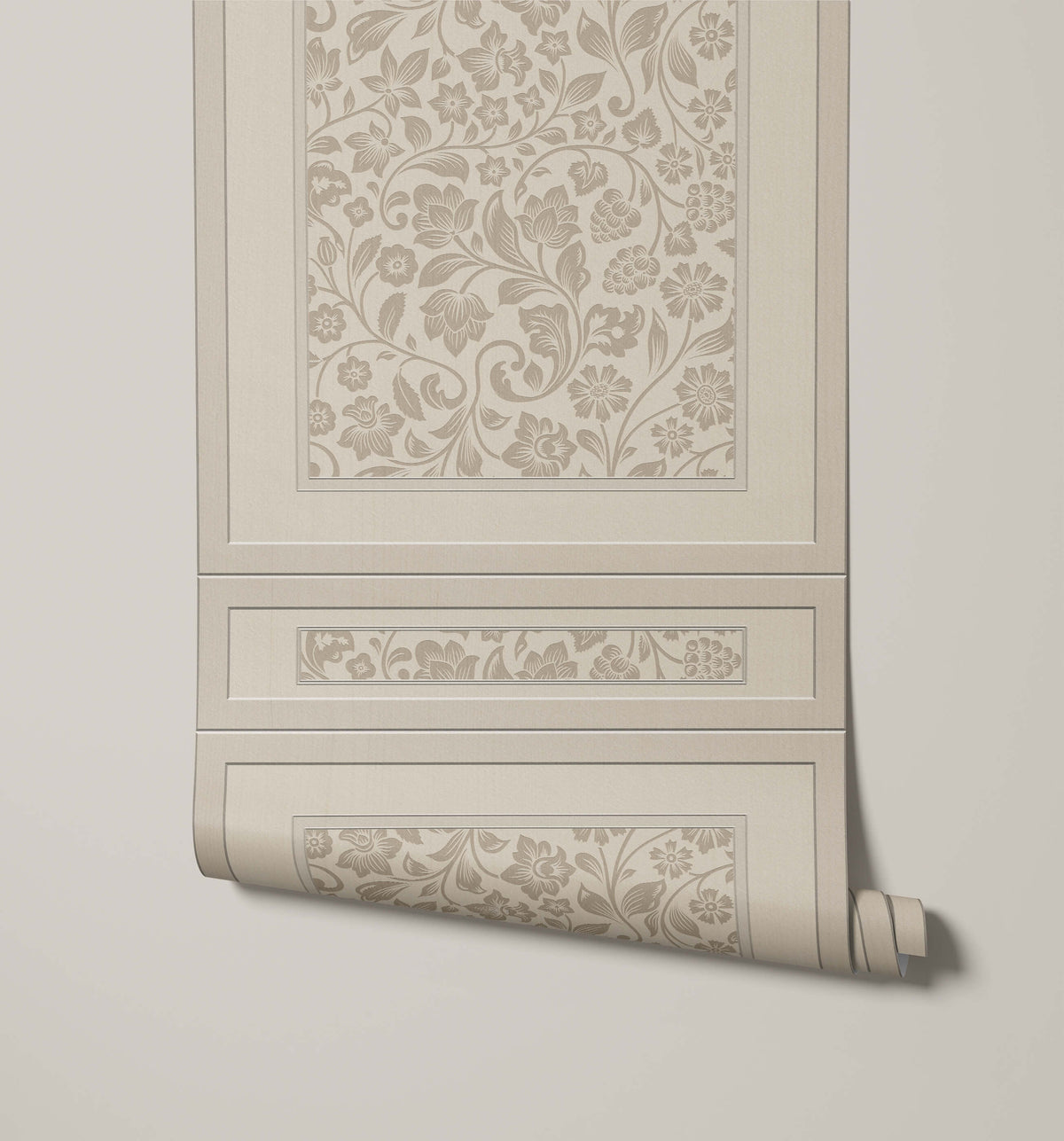 Gallo Faux Wood Panelling Wallpaper