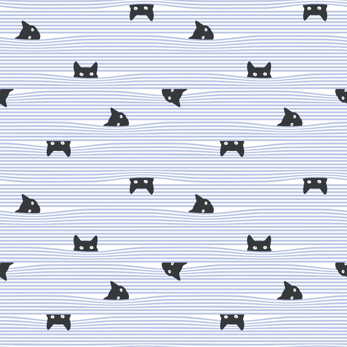Gato Whimsical Playful Charm Cat Wallpaper