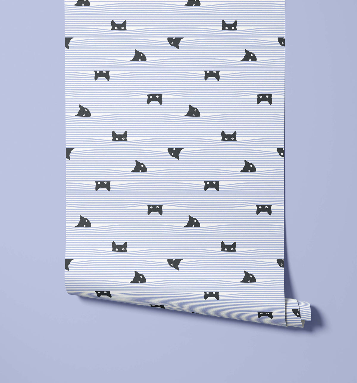 Gato Whimsical Playful Charm Cat Wallpaper