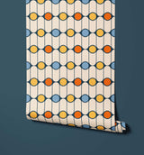 Gibson Satisfyingly Retro Polka Dot Wallpaper