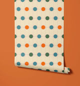 Gibson Satisfyingly Retro Polka Dot Wallpaper