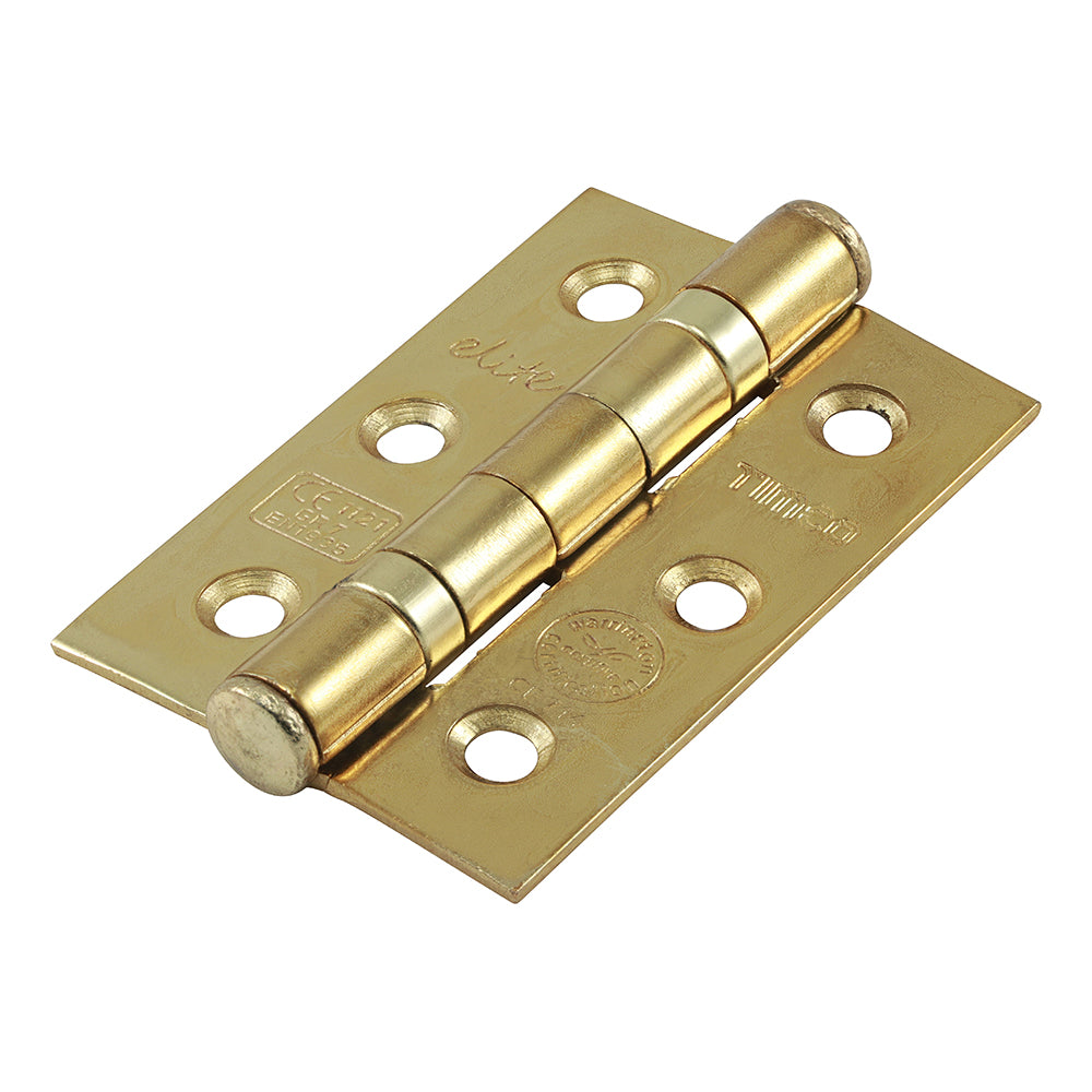 Grade 7 Ball Bearing Fire Door Hinges – 76 x 50mm – 30/60 Minute Rated