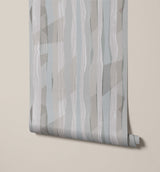 Grain Feature Wall Abstract Forest Wallpaper