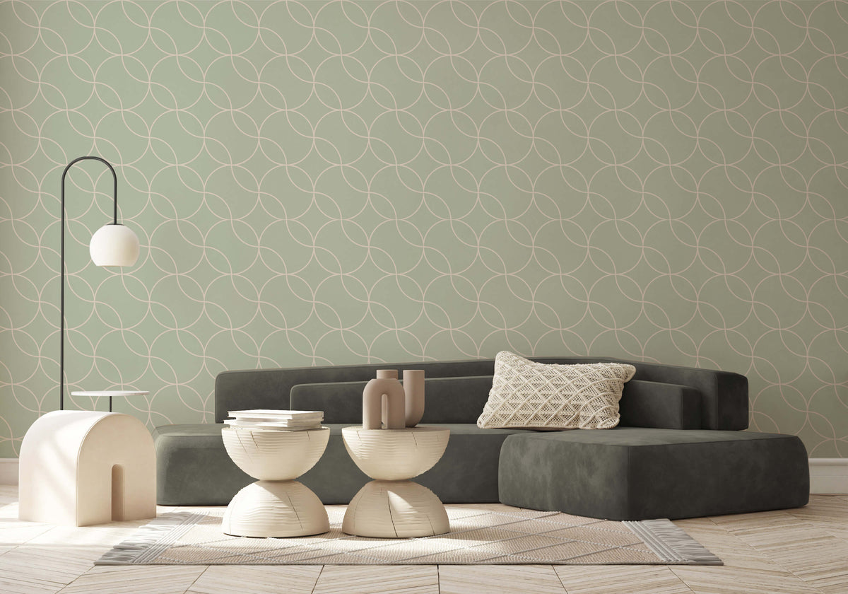 Groove Print Opportunity Achieving Retro Wallpaper
