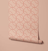 Groove Print Opportunity Achieving Retro Wallpaper