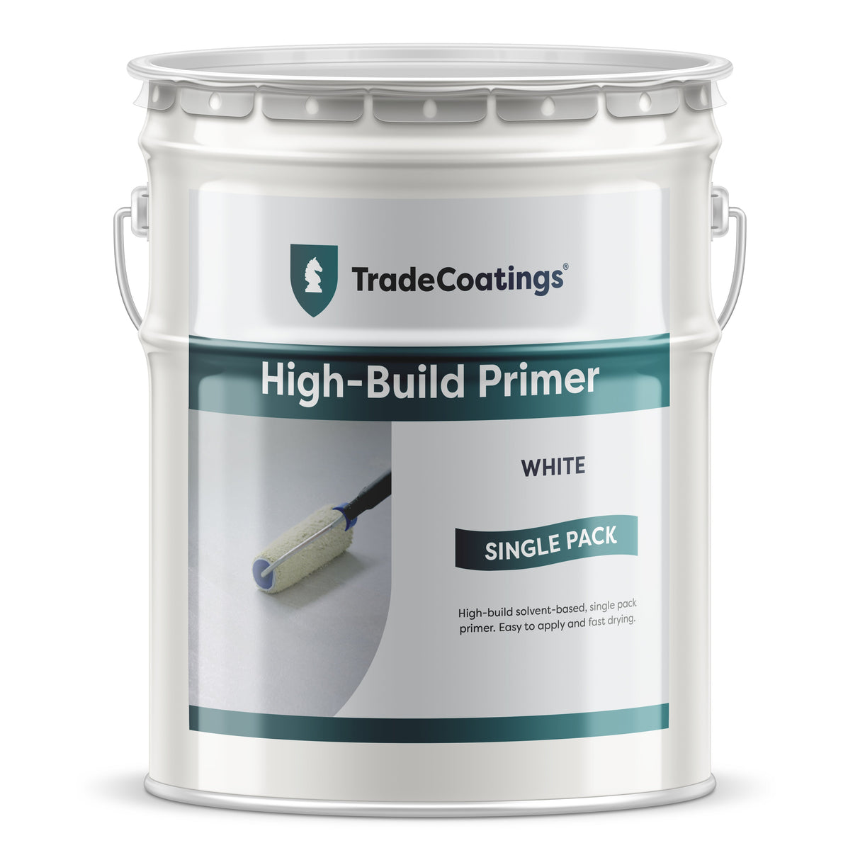 Professional High-Build Primer White for MDF, Wood & Furniture - White - 5/10/20kg