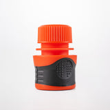 Premium Garden Hose Yellow with Orange Lock Connectors