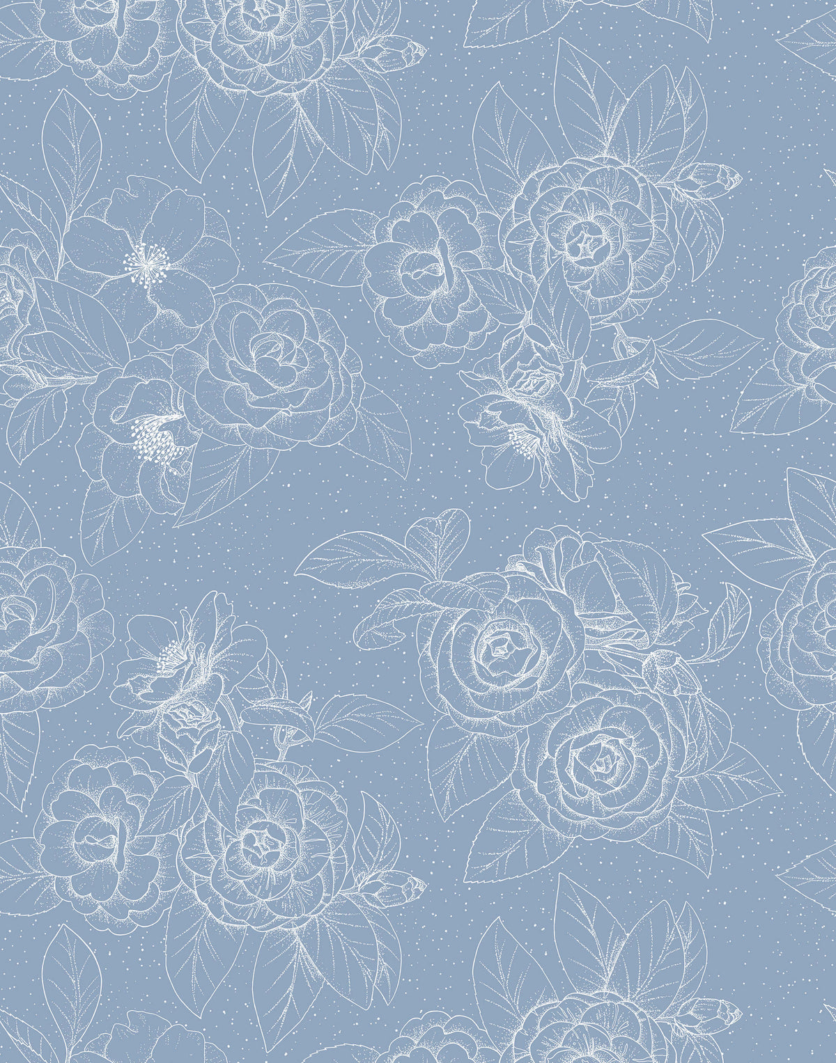 Hana Work Illustrations Intricate Floral Wallpaper