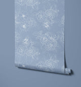 Hana Work Illustrations Intricate Floral Wallpaper