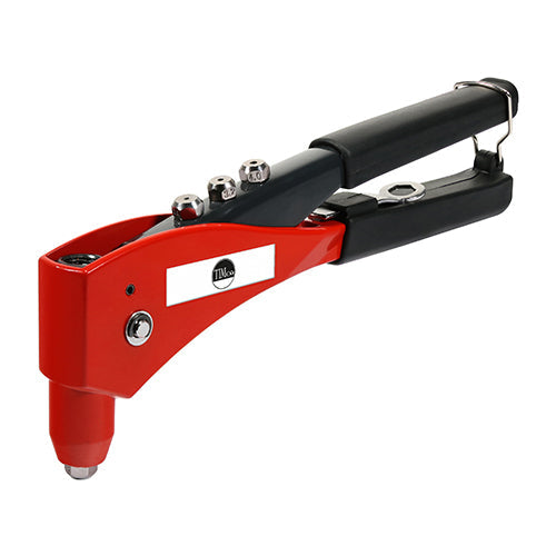 Hand Riveter – Soft Grip 4 Nose Pieces