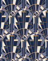 Harmon Detailed Art Deco Inspired Wallpaper