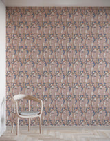 Harmon Detailed Art Deco Inspired Wallpaper