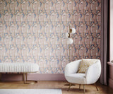Harmon Detailed Art Deco Inspired Wallpaper