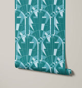 Harmon Detailed Art Deco Inspired Wallpaper
