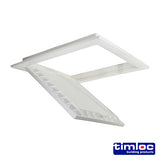 Timloc Insulated Loft Access Door – Hinged – White - 562 × 662mm