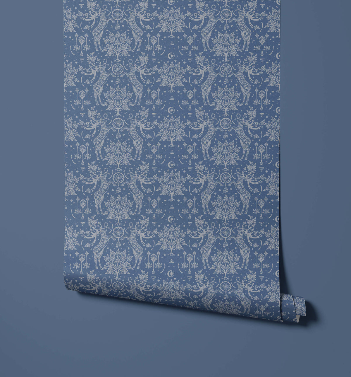 Hjort Cosy Retreat Scandi Deer Wallpaper