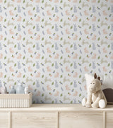 Hop Woodland Rabbit Wallpaper