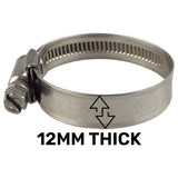 A4 Stainless Steel Hose Clip 90mm/110mm
