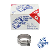 Jubilee® Clip A2 304 Stainless Steel - 22 - 30mm (Box of 10)