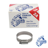 Jubilee® Clip A2 304 Stainless Steel - 35 - 50mm (Box of 10)