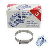Jubilee® Clip A2 304 Stainless Steel - 55 - 70mm (Box of 10)