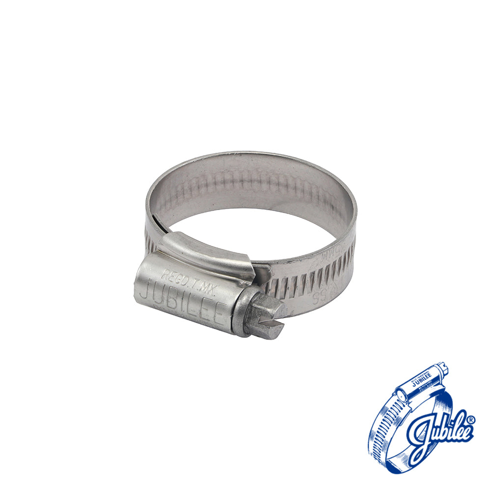 Jubilee® Clip A2 304 Stainless Steel - 25 - 35mm (Box of 10)