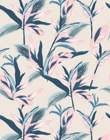 June Leafy Tropical Wallpaper