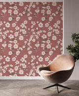 Junta Introducing Enchanting Painted-effect Blossom Wallpaper