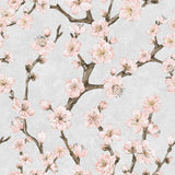 Junta Introducing Enchanting Painted-effect Blossom Wallpaper